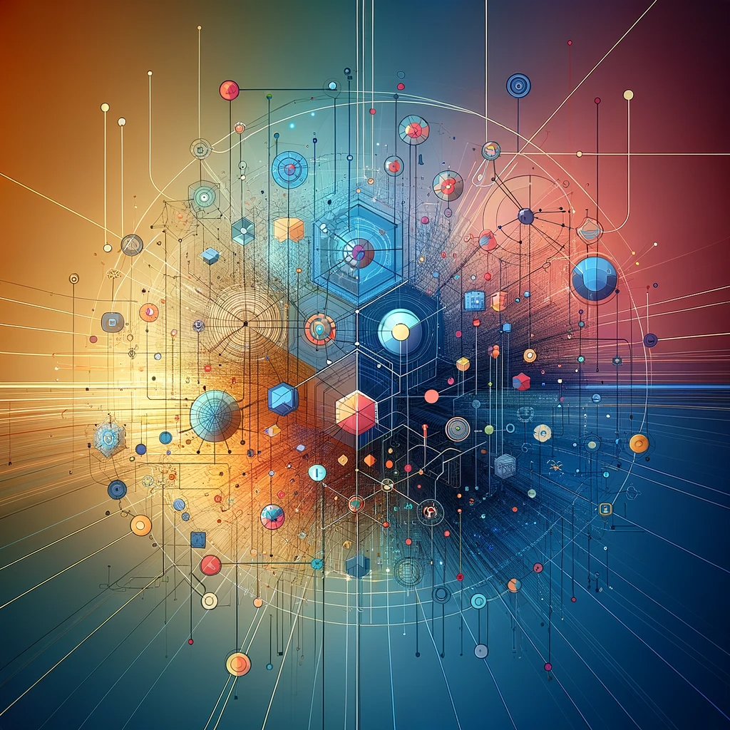 Abstract representation of enterprise technology